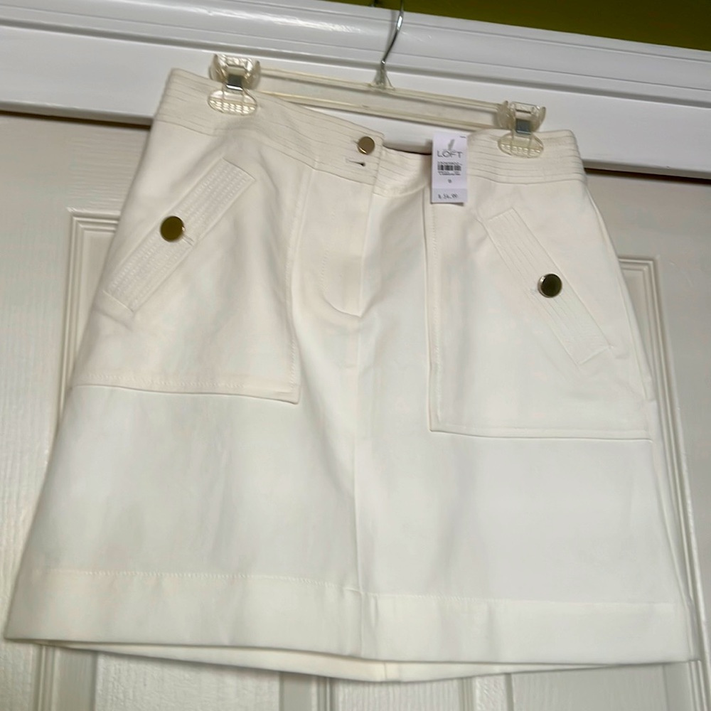 White skirt